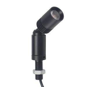 black plug in led showcase light