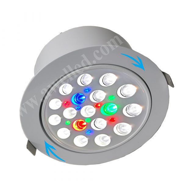 LED rotating light for jewelry display with logo AW-RL1120 (1)
