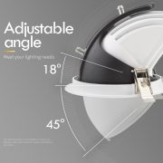 led gimbal recessed downlight AW-DL5515 (3)