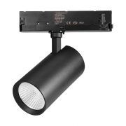 25W black led track light dimmable