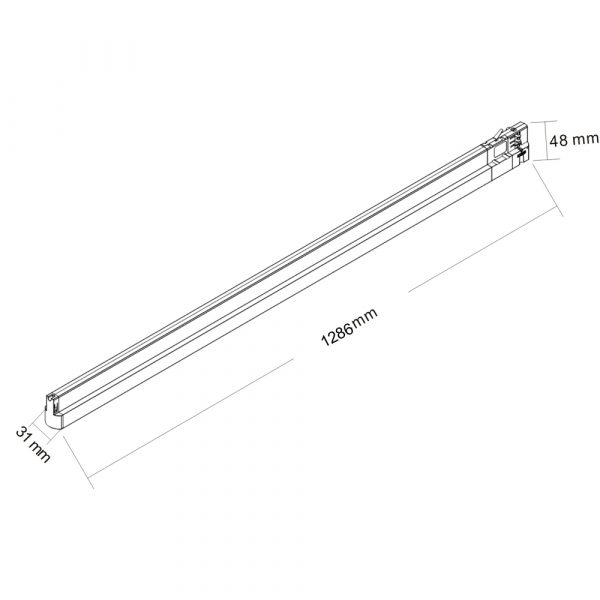 AW-TL30L31 tracking mounted linear light 3