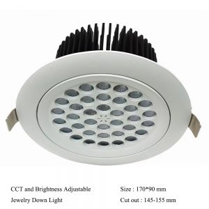 Dimmable jewelry downlight