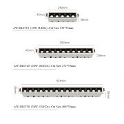 AW-DL0730 Linear led downlight (4)